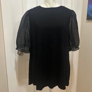 Le Serein Short Sleeved Blouse - L